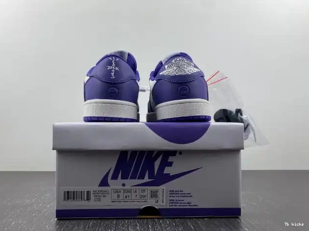 Rep TBK TRAVIS CUSTOM DM7890-386 X JORDAN AIR X OFF-WHITE 1 SCOTT 0616